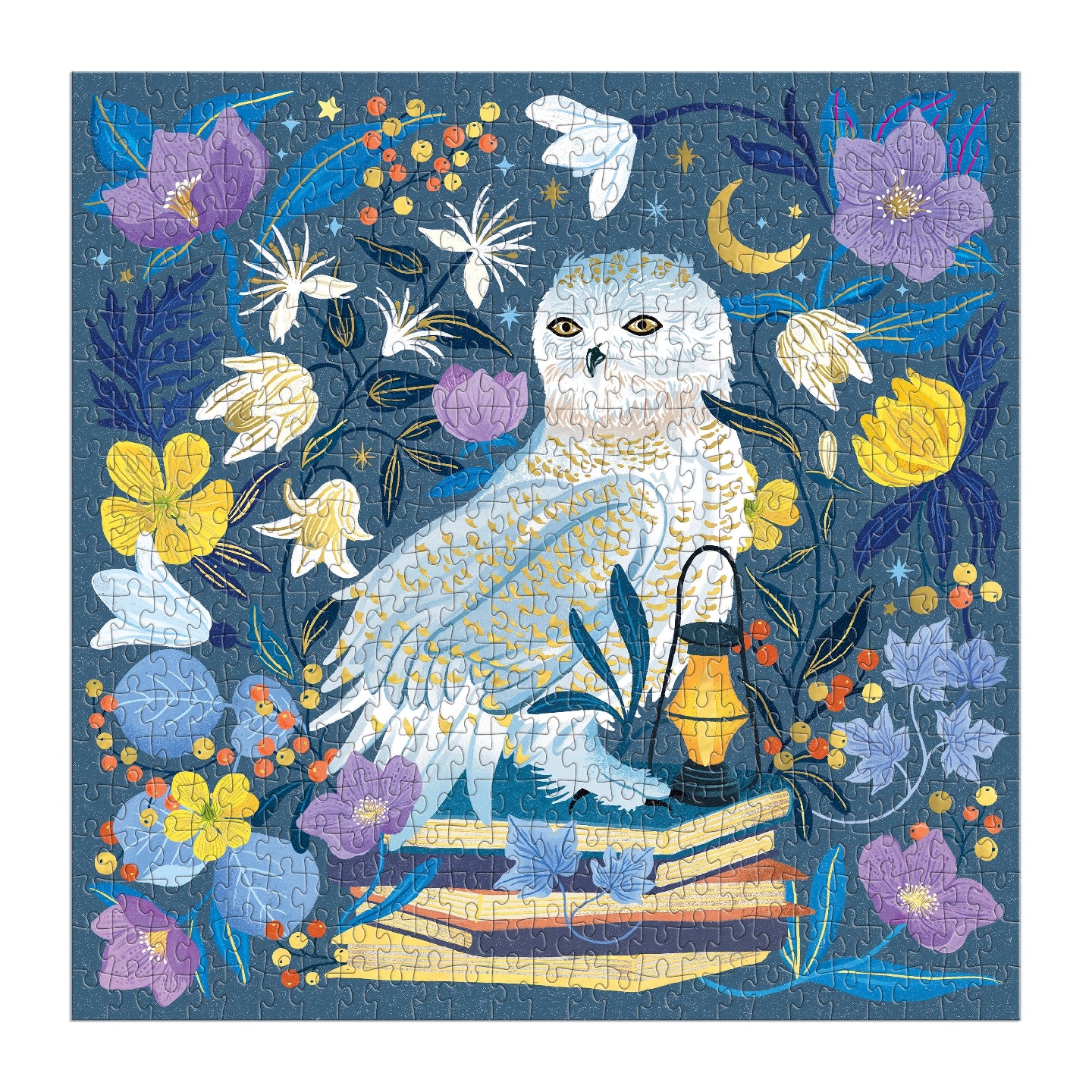 GALISON Celestial Owl 500 Piece Foil Puzzle