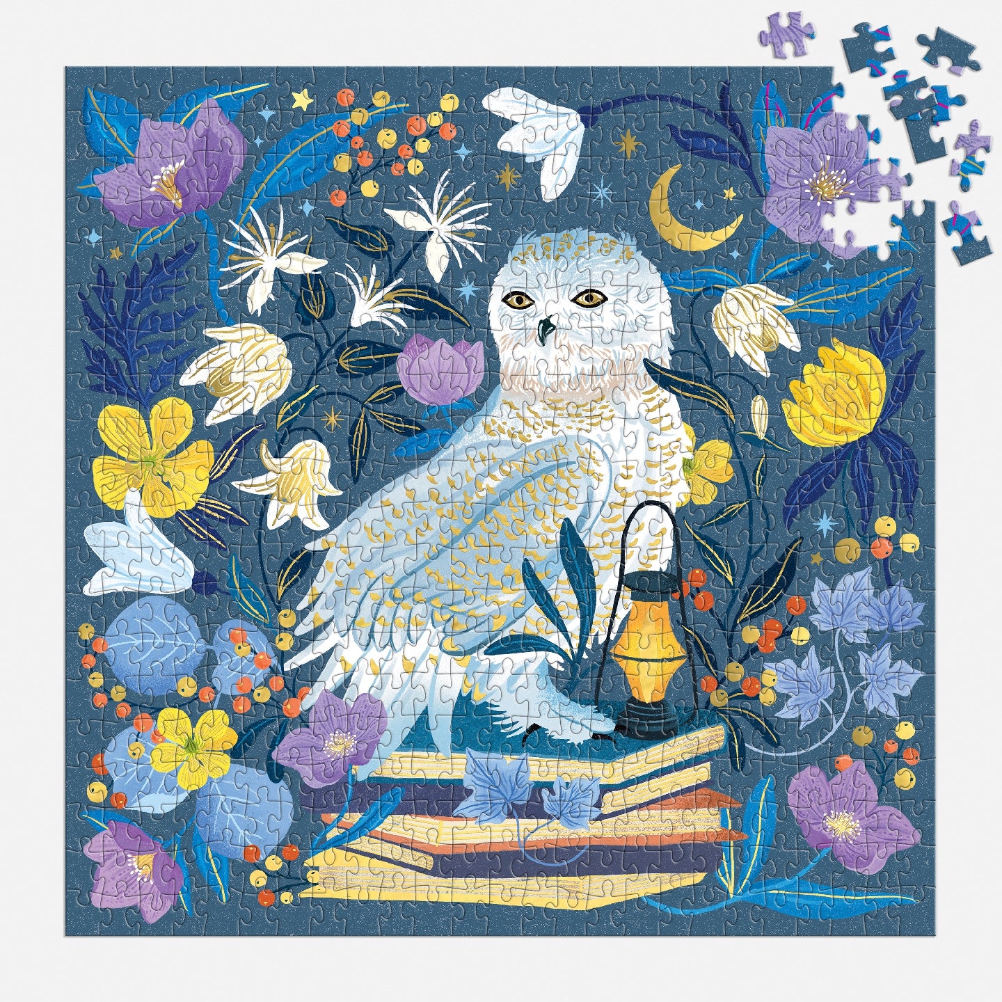 GALISON Celestial Owl 500 Piece Foil Puzzle