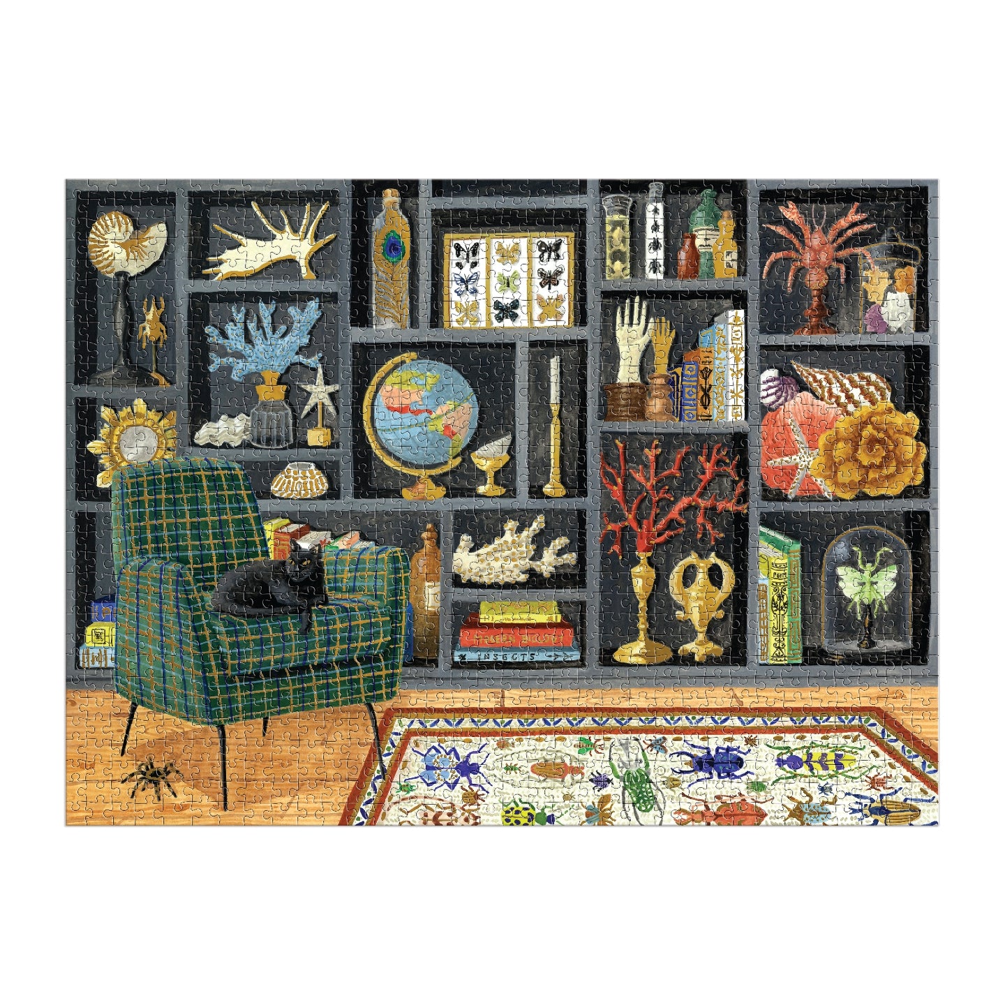 GALISON Eclectic Treasures 1000 Piece Foil Puzzle