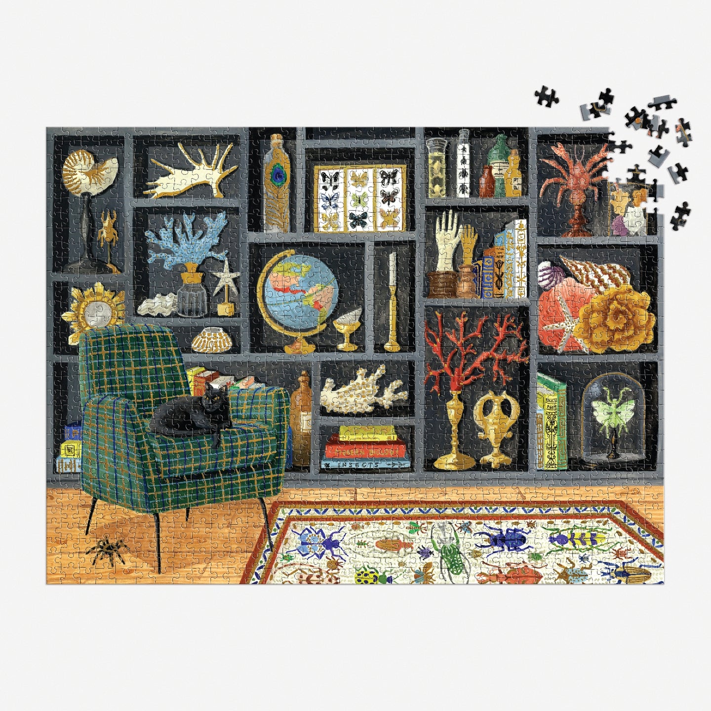 GALISON Eclectic Treasures 1000 Piece Foil Puzzle