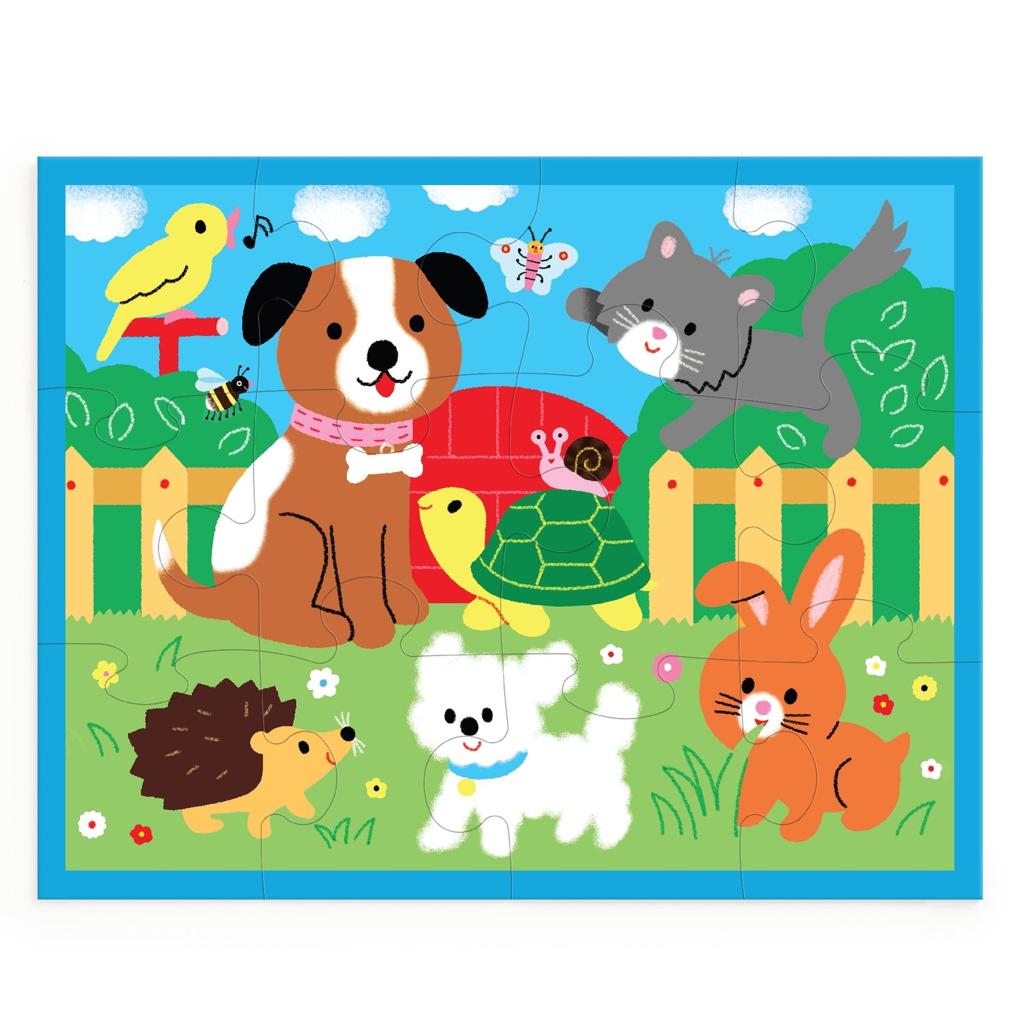 MUDPUPPY Playful Pets 12 Piece Pouch Puzzle