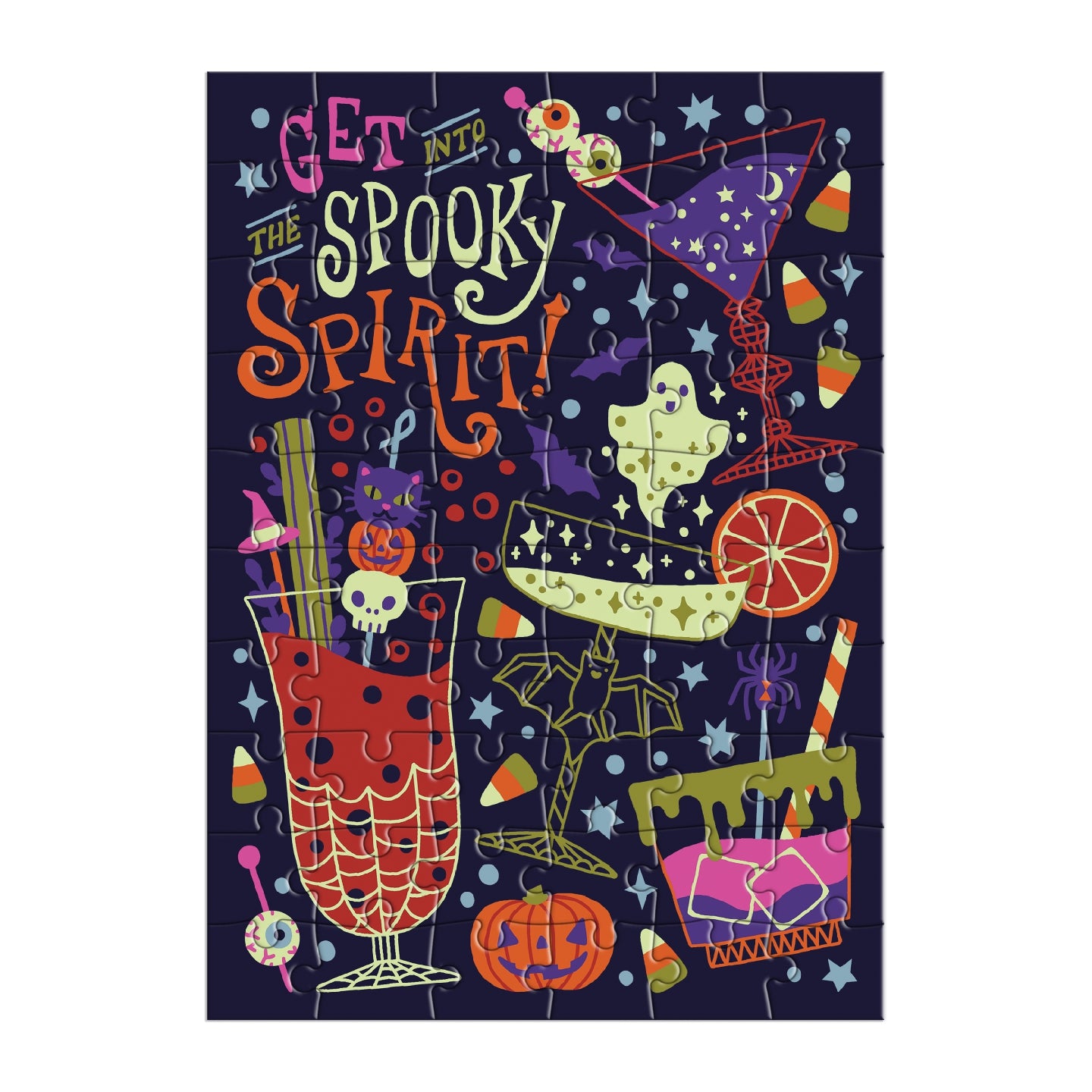 GALISON Get into the Spooky Spirit Greeting Card Puzzle