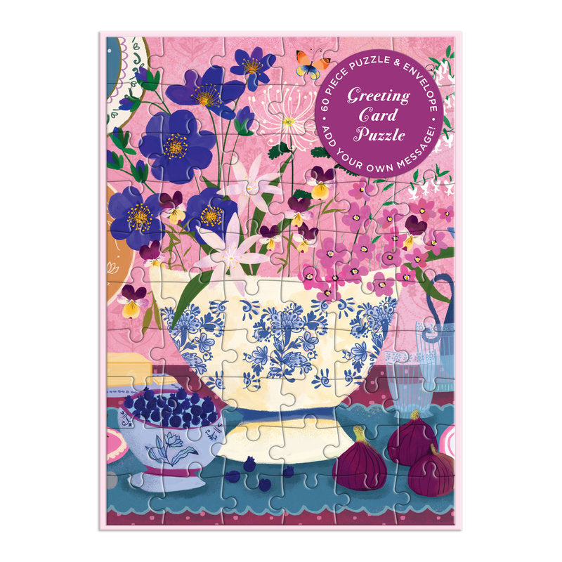 GALISON Joy Laforme Art of the Table Greeting Card Puzzle