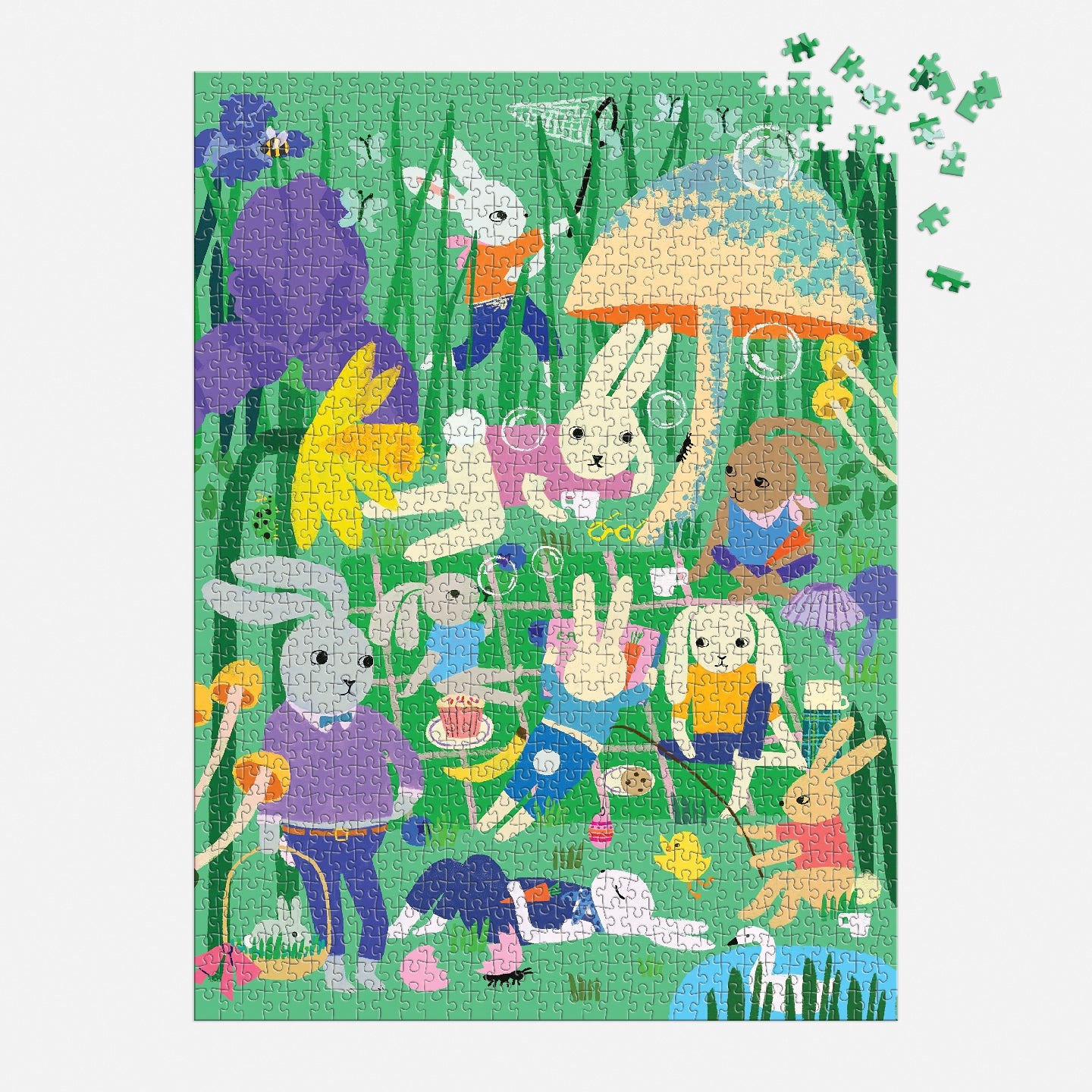 GALISON Bunny Daydream 1000 Piece Puzzle