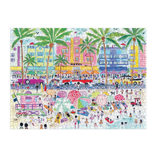 GALISON Michael Storrings South Beach Miami 1000 Piece Puzzle