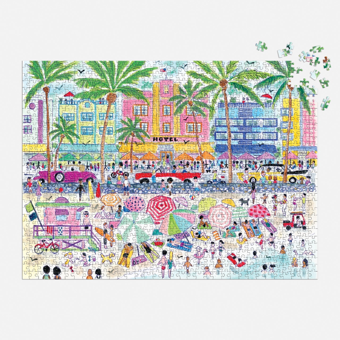 GALISON Michael Storrings South Beach Miami 1000 Piece Puzzle