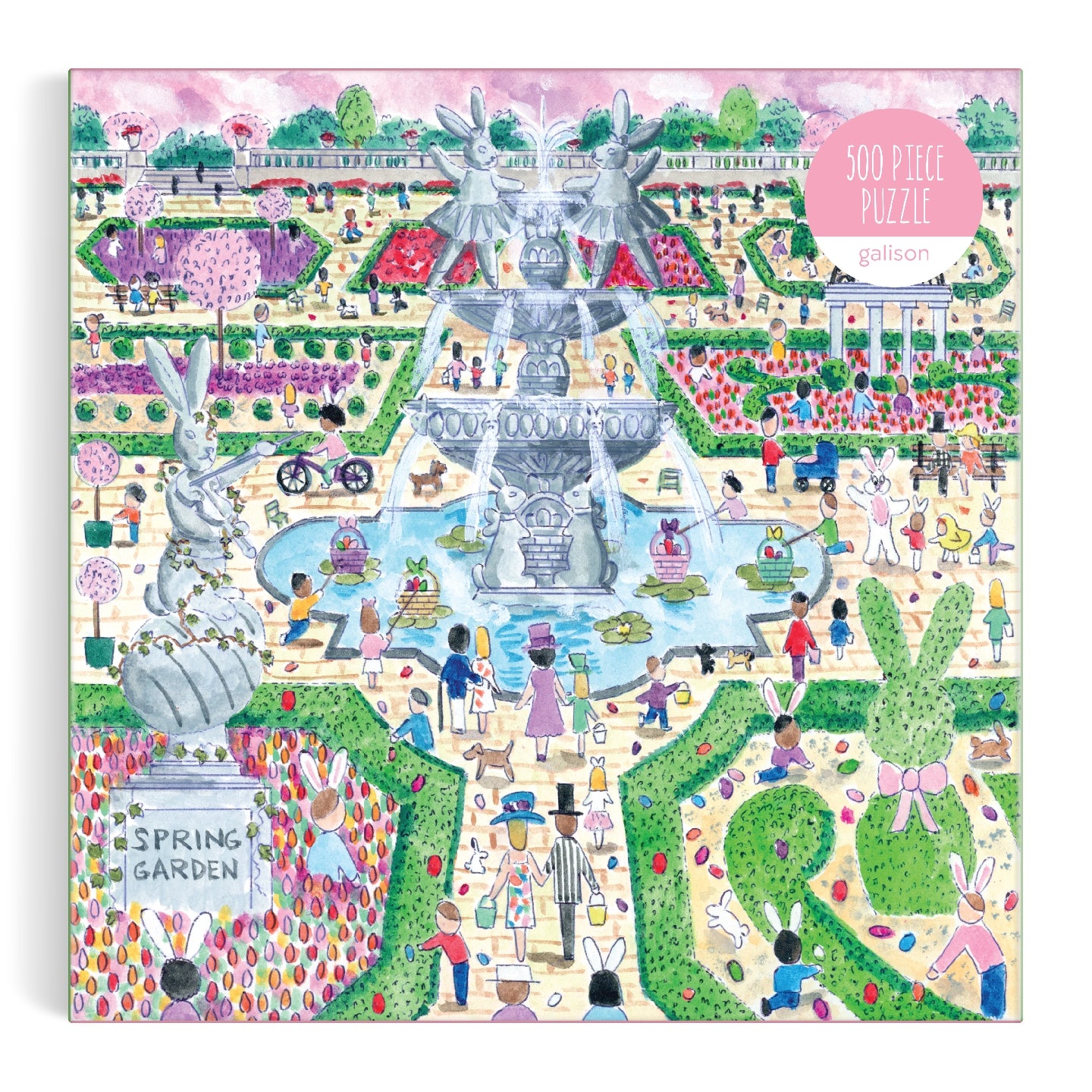 GALISON Michael Storrings Spring Egg Hunt 500 Piece Puzzle