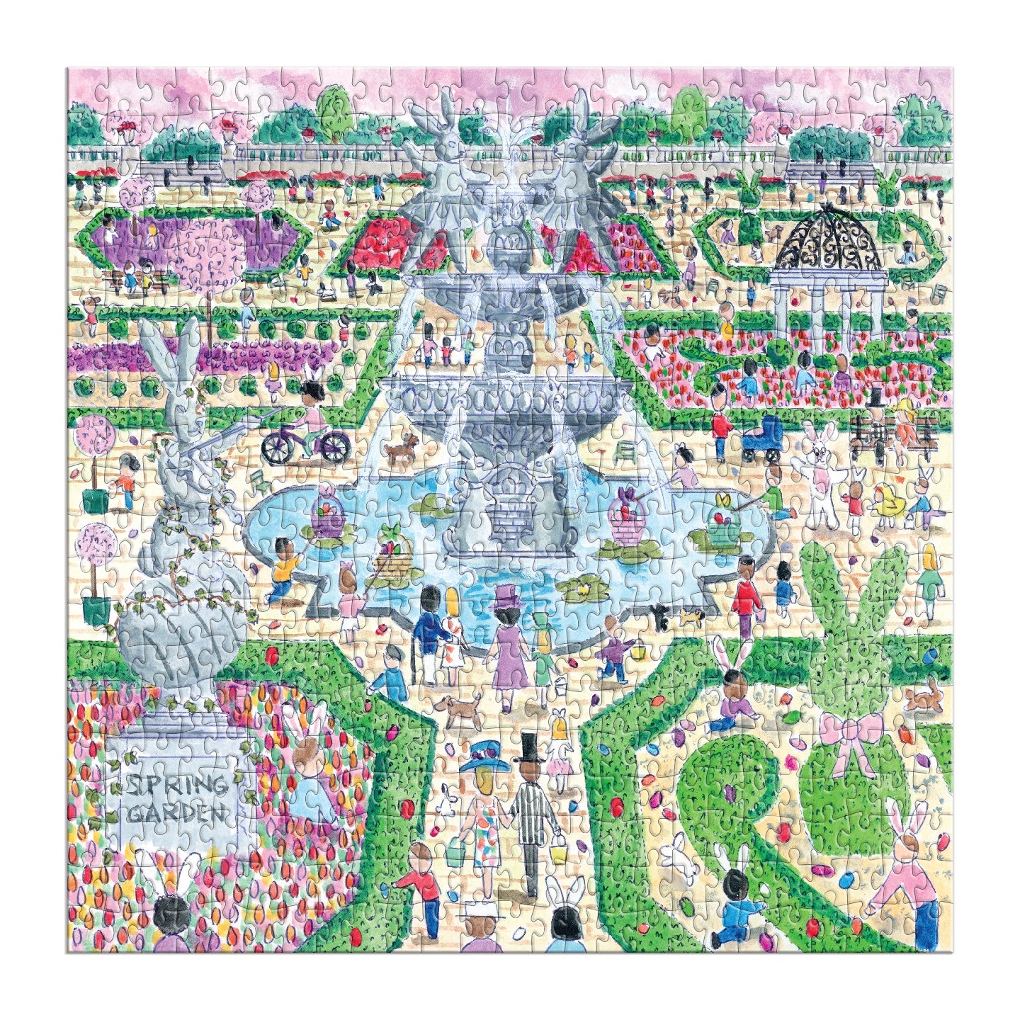 GALISON Michael Storrings Spring Egg Hunt 500 Piece Puzzle