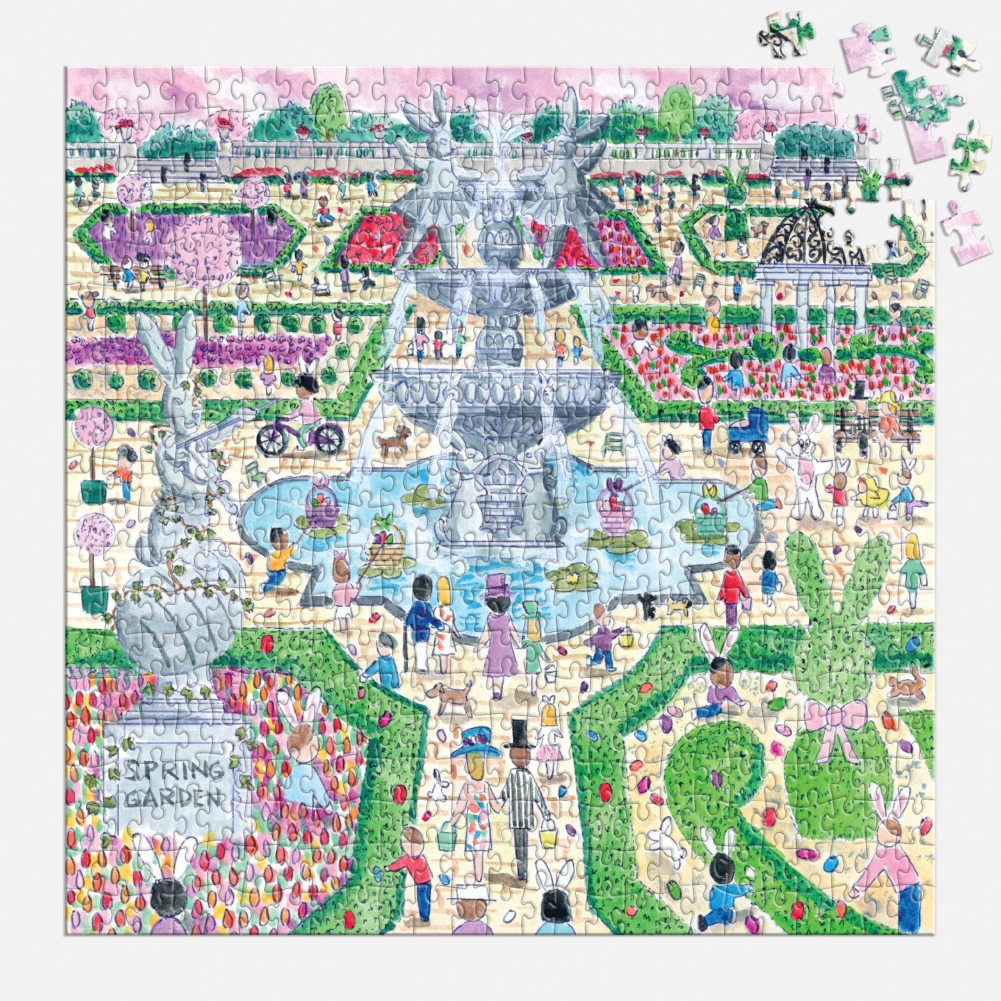 GALISON Michael Storrings Spring Egg Hunt 500 Piece Puzzle
