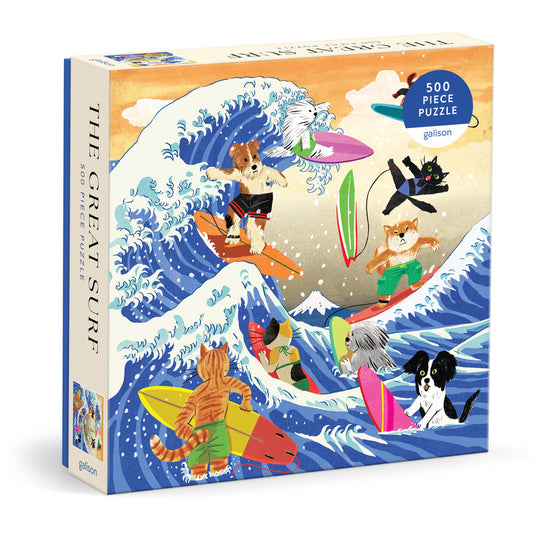 GALISON The Great Surf 500 Piece Puzzle
