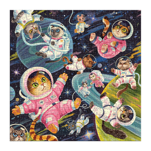 GALISON A Space Meowdyssey 500 Piece Puzzle