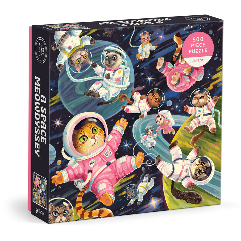 GALISON A Space Meowdyssey 500 Piece Puzzle