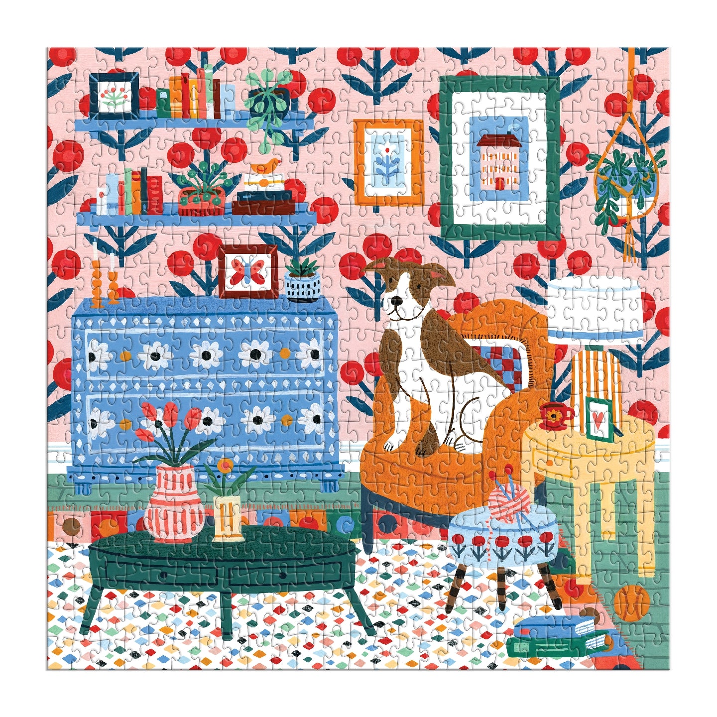 GALISON Pattern & Petal 500 Piece Puzzle