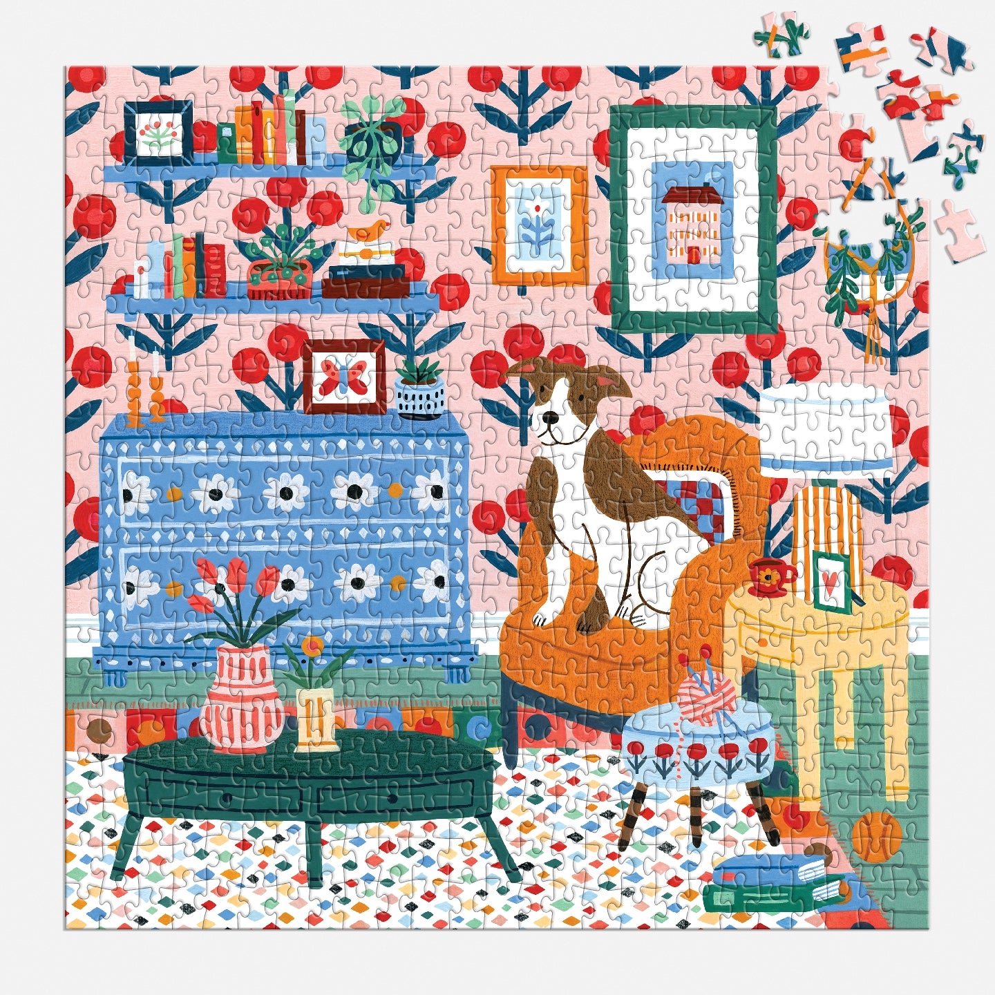GALISON Pattern & Petal 500 Piece Puzzle