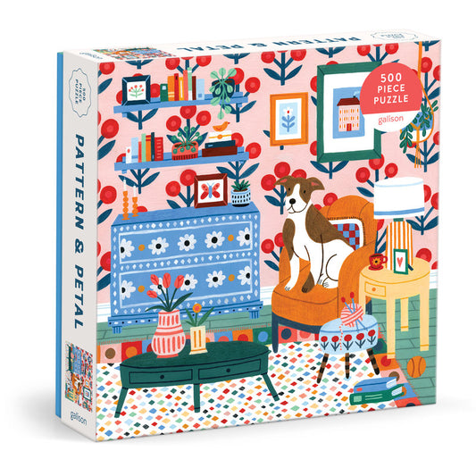 GALISON Pattern & Petal 500 Piece Puzzle