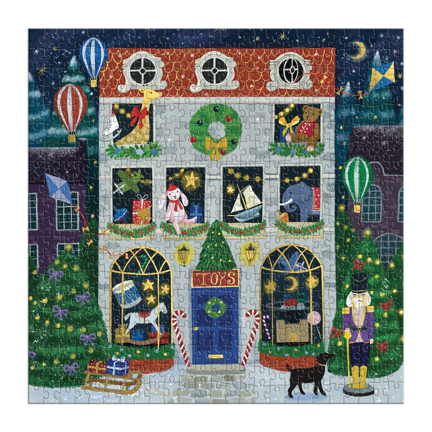 GALISON Twilight Toy Shop 500 Piece Foil Puzzle