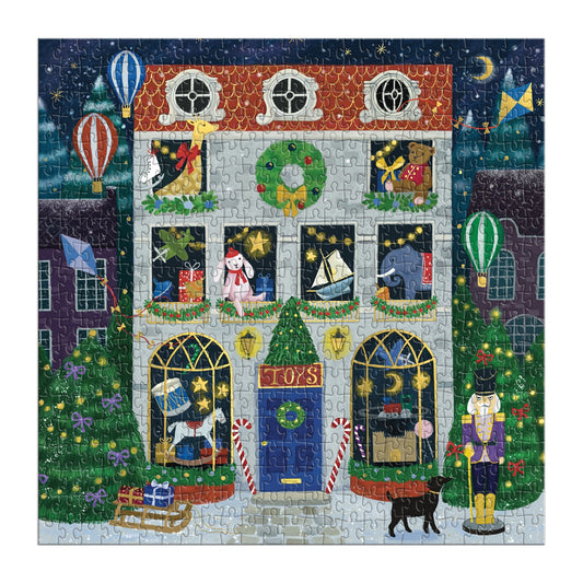 GALISON Twilight Toy Shop 500 Piece Foil Puzzle