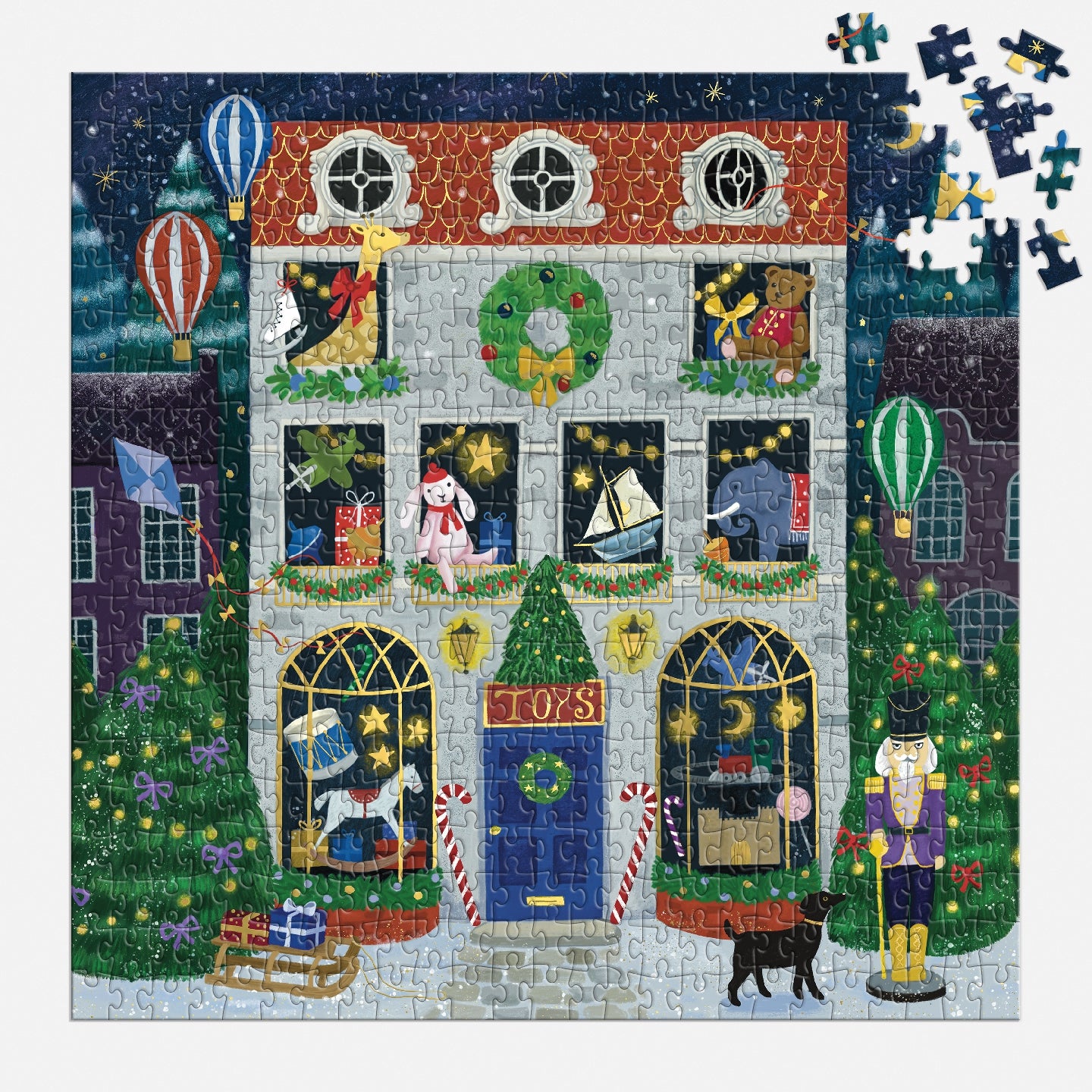 GALISON Twilight Toy Shop 500 Piece Foil Puzzle