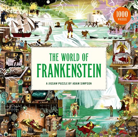 LAURENCE KING The World of Frankenstein 1000 Piece Puzzle