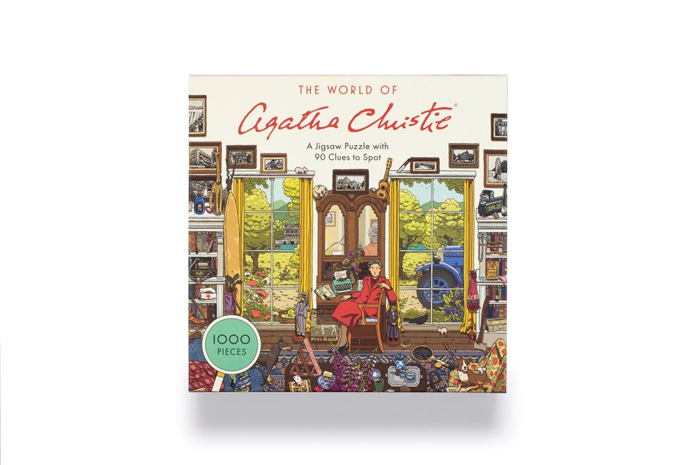 LAUREN KING The World of Agatha Christie 1000-piece Jigsaw