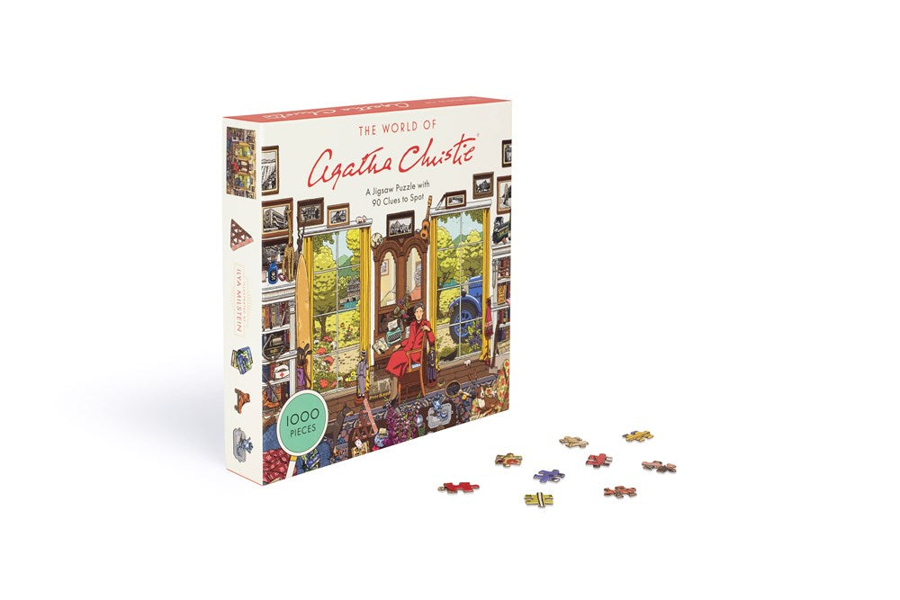 LAUREN KING The World of Agatha Christie 1000-piece Jigsaw