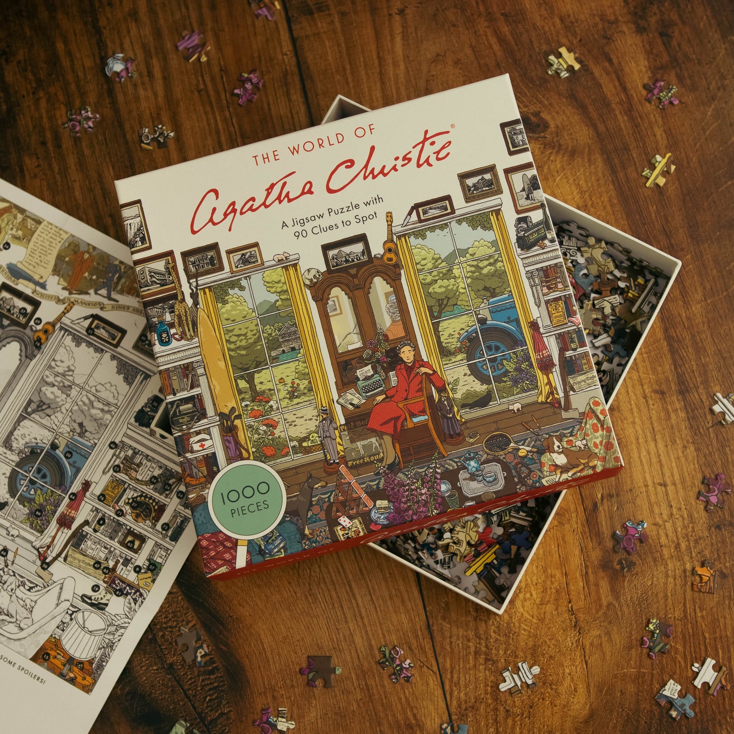 LAUREN KING The World of Agatha Christie 1000-piece Jigsaw