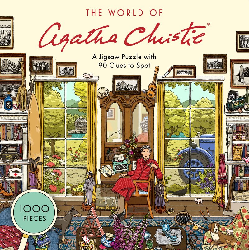 LAUREN KING The World of Agatha Christie 1000-piece Jigsaw