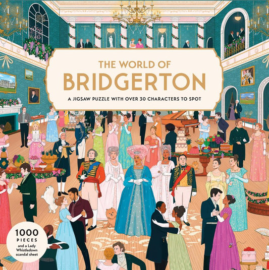 LAURENCE KING The World of Bridgerton 1000 Piece Puzzle
