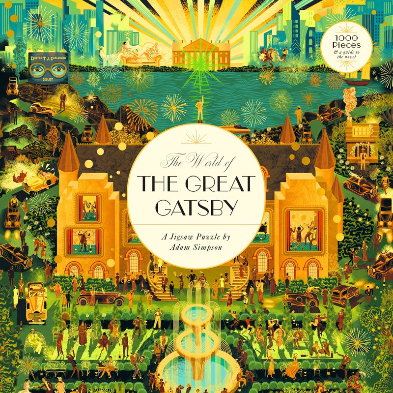 LAURENCE KING The World of The Great Gatsby 1000 Piece Puzzle