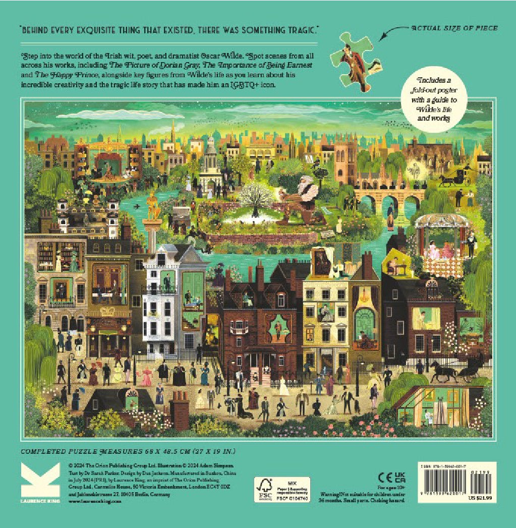 LAURENCE KING The World of Oscar Wilde 1000 Piece Puzzle