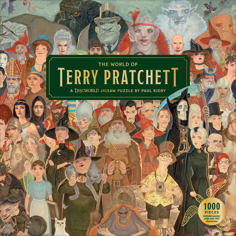 LAURENCE KING The World of Terry Pratchett 1000 Piece Puzzle
