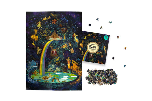 LAURENCE KING The World of Norse Mythology A 1000-piece jigsaw puzzle