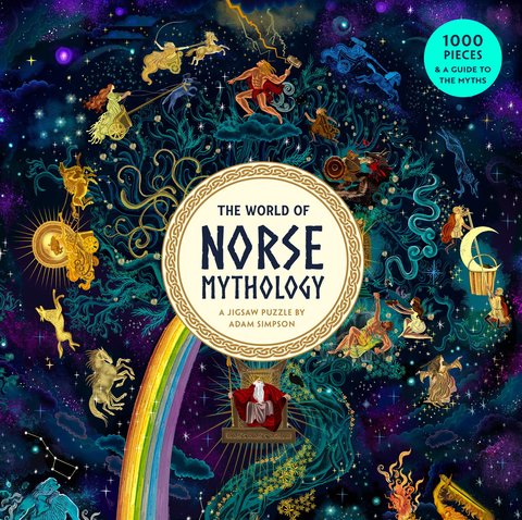 LAURENCE KING The World of Norse Mythology A 1000-piece jigsaw puzzle