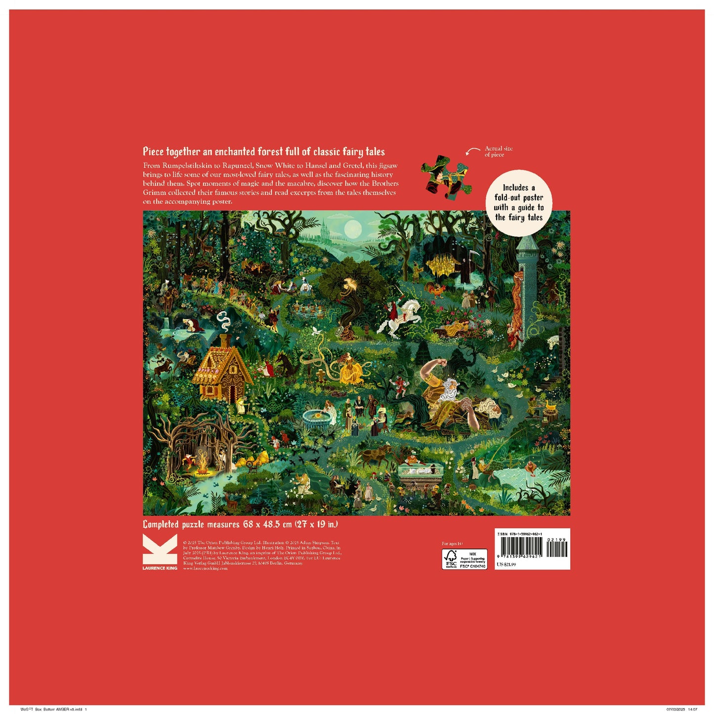 LAURENCE KING The World of Grimms' Fairy Tales A 1000-piece jigsaw puzzle
