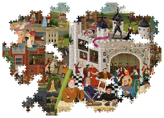 LAURENCE KING The World of Scandals at Court: A 1000-piece jigsaw puzzle