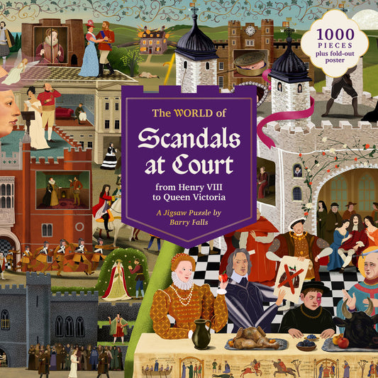 LAURENCE KING The World of Scandals at Court: A 1000-piece jigsaw puzzle