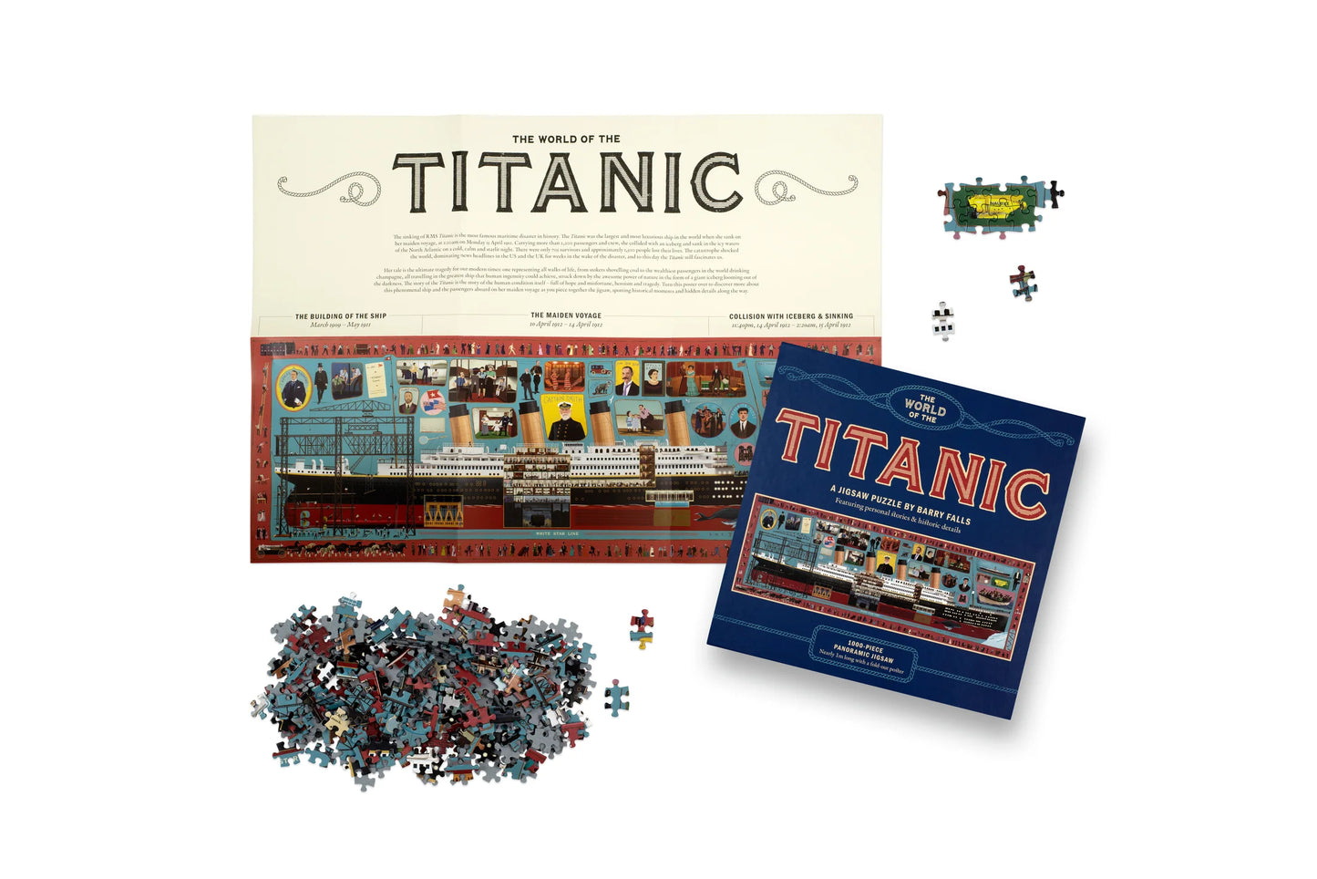 LAURENCE KING The World of the Titanic A 1000-piece jigsaw puzzle By Barry Falls