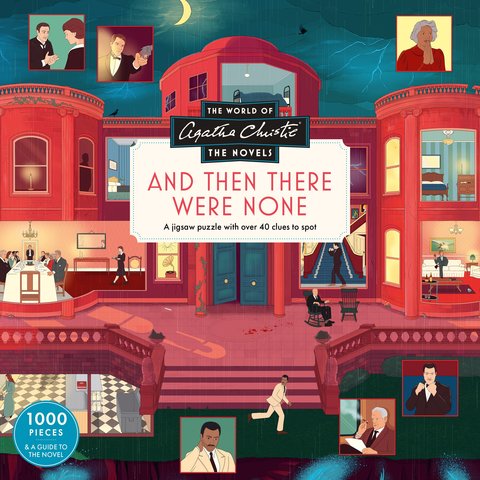 LAURENCE KING The World of Agatha Christie: And Then There Were None A 1000-piece