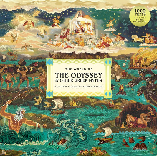 LAURENCE KING The World of Odyssey & Other Greek Myths 1000PCS