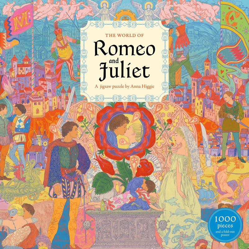 LAURENCE KING, The World of Romeo and Juliet: A 1000-piece Shakespearean jigsaw puzzle by Anna Higgie