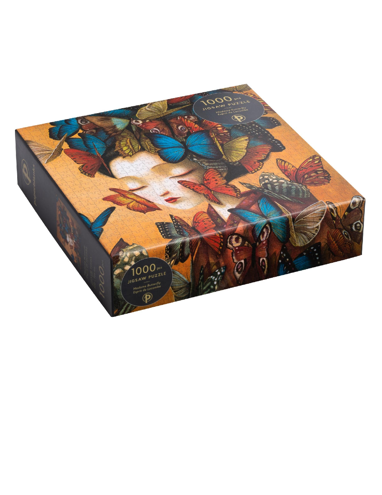 PAPERBLANKS Madame Butterfly 1000 Piece Jigsaw Puzzle by Paperblanks (Esprit de Lacombe)