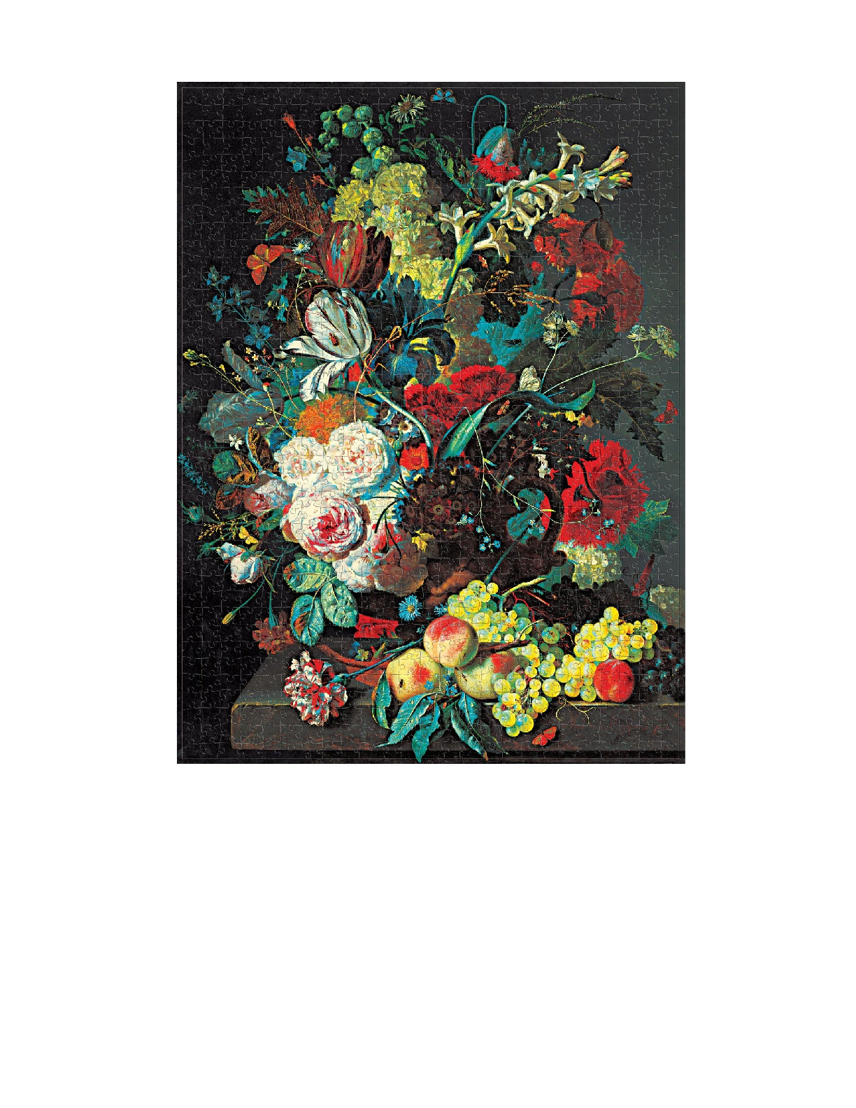 PAPERBLANKS Van Huysum 1000 Piece Jigsaw Puzzle (Still Life Burst)