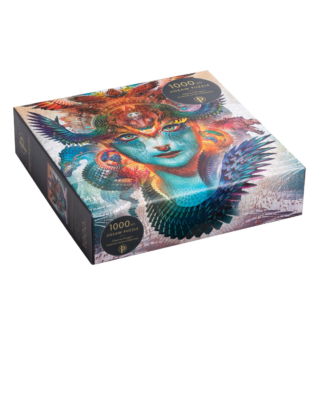 PAPERBLANKS Dharma Dragon 1000 Piece Jigsaw Puzzle (Android Jones Collection)