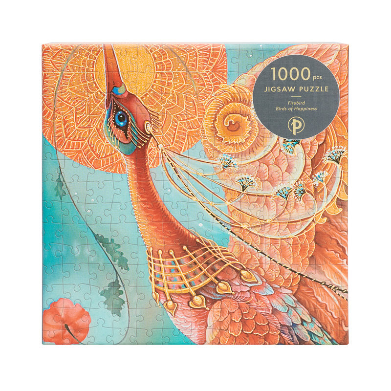 PAPERBLANKS Firebird 1000 Piece Jigsaw Puzzle  (Birds of Happiness)