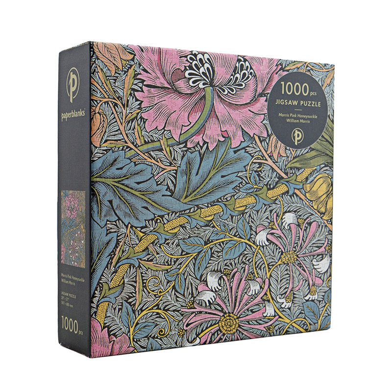 PAPERBLANKS Morris Pink Honeysuckle 1000 Piece Jigsaw Puzzle (William Morris
