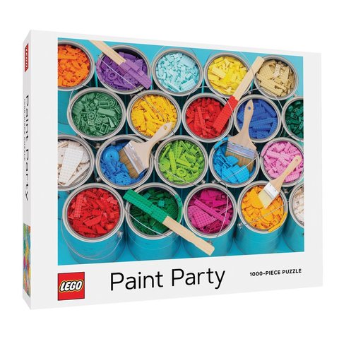 CHRONICLE BOOK LEGO Paint Party Puzzle