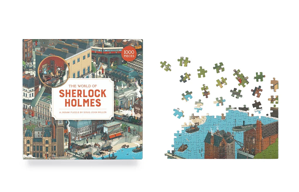 LAURENCE KING The World of Sherlock Holmes 1000 Piece Puzzle