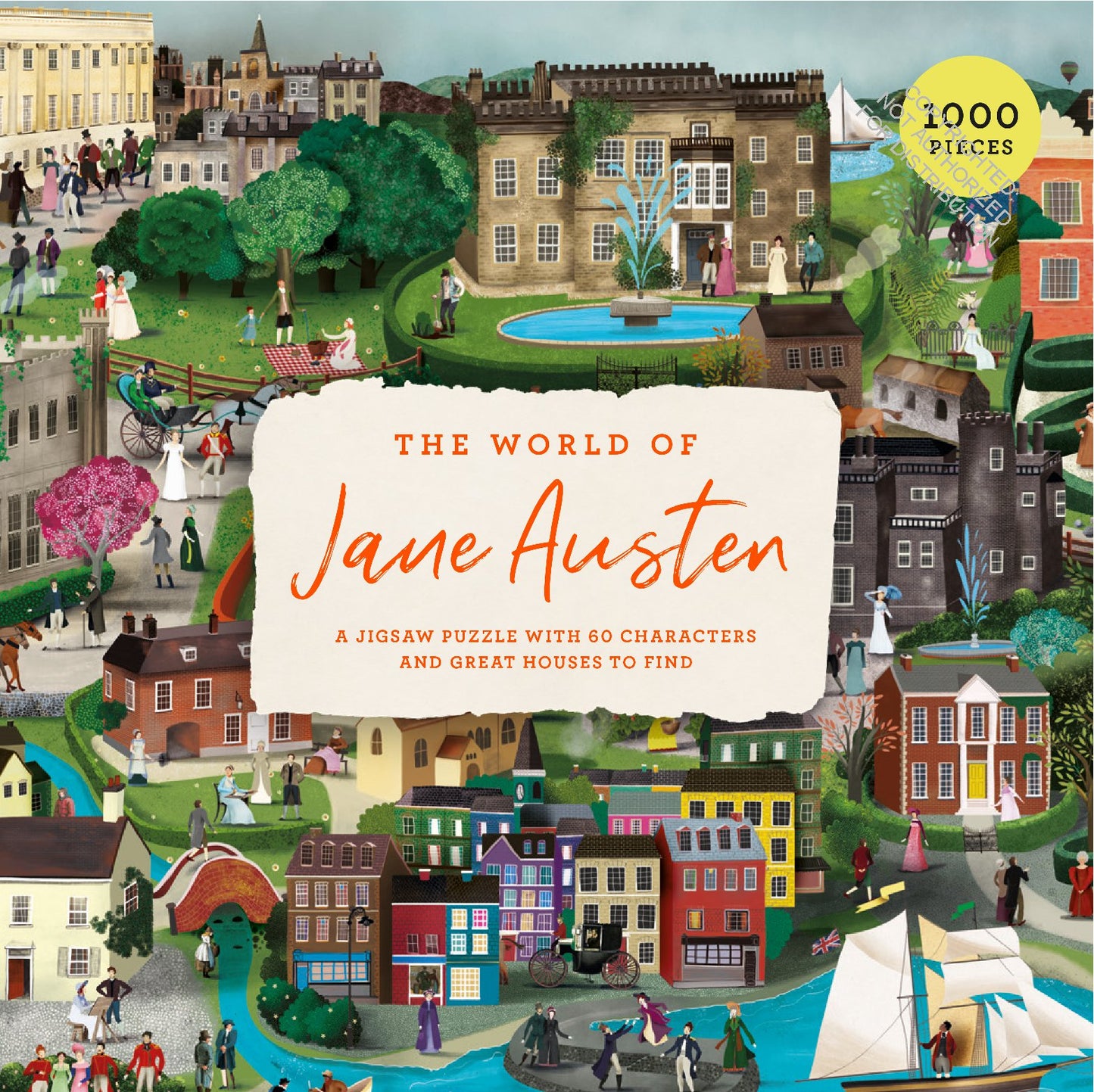 LAURENCE KING The World of Jane Austen 1000 Piece Puzzle