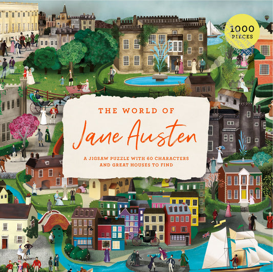LAURENCE KING The World of Jane Austen 1000 Piece Puzzle