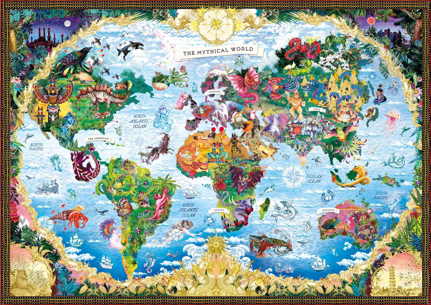 LAURENCE KING The Mythical World 1000 Piece Puzzle